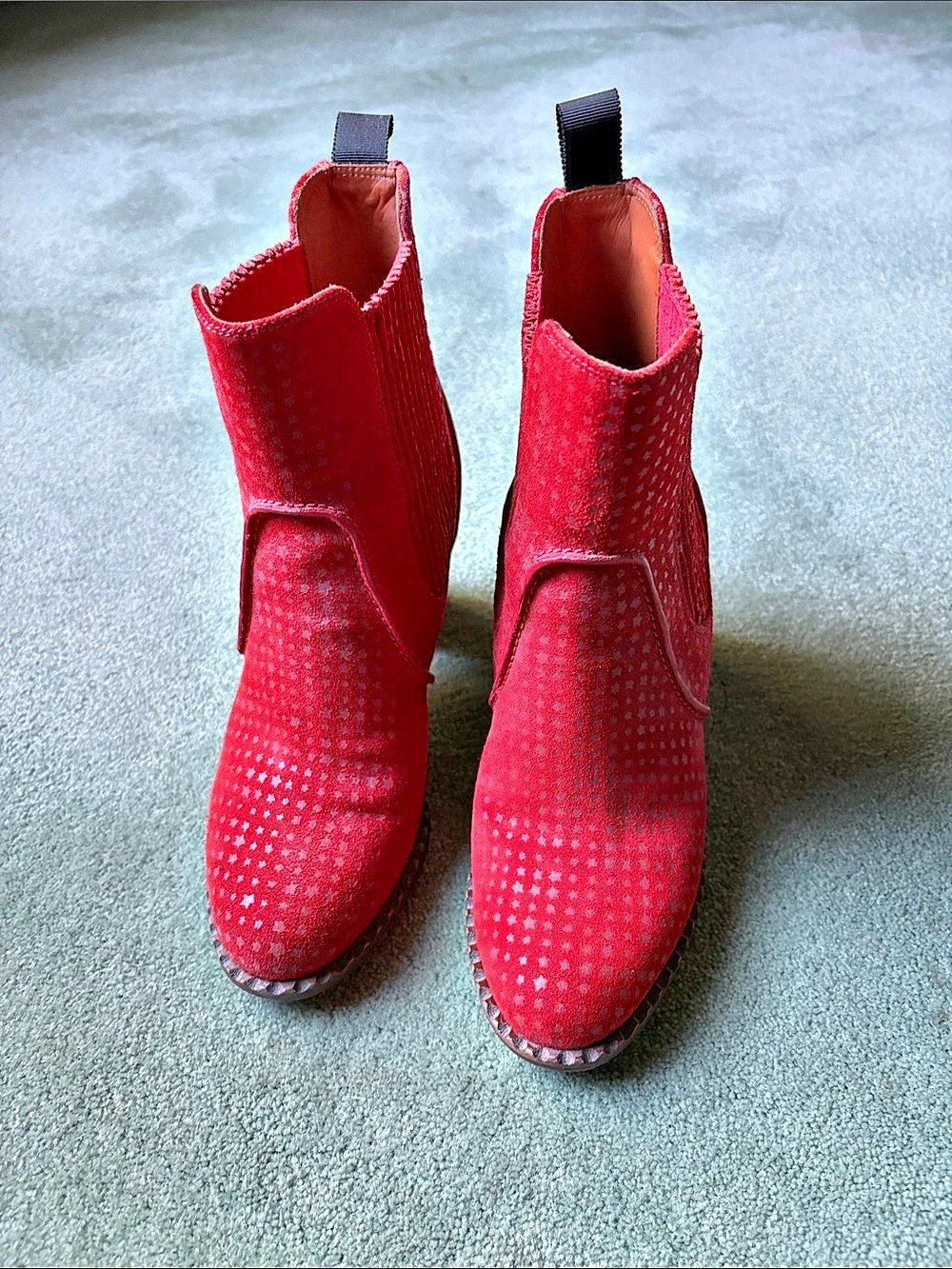 Marc by Marc Jacobs Red Ankle Boots EU 38.5